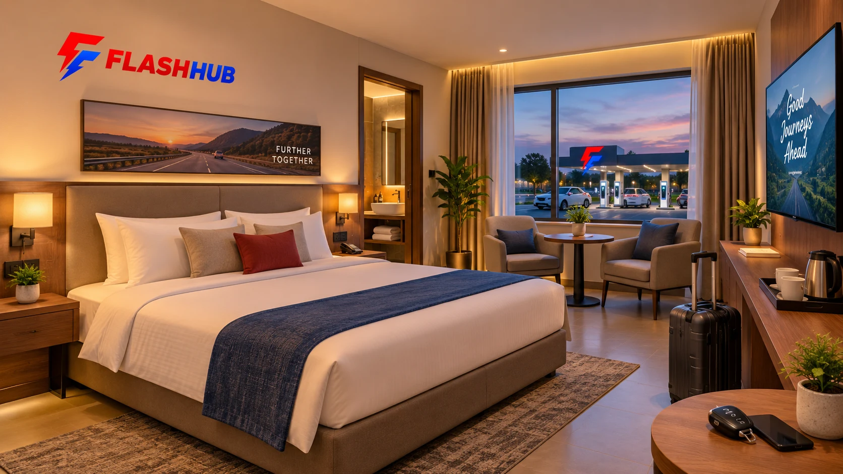 FlashHub room booking preview